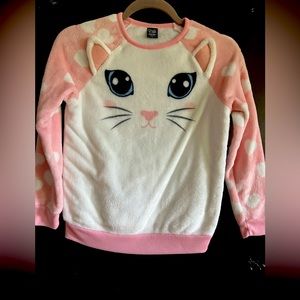 Kitten girls sweater